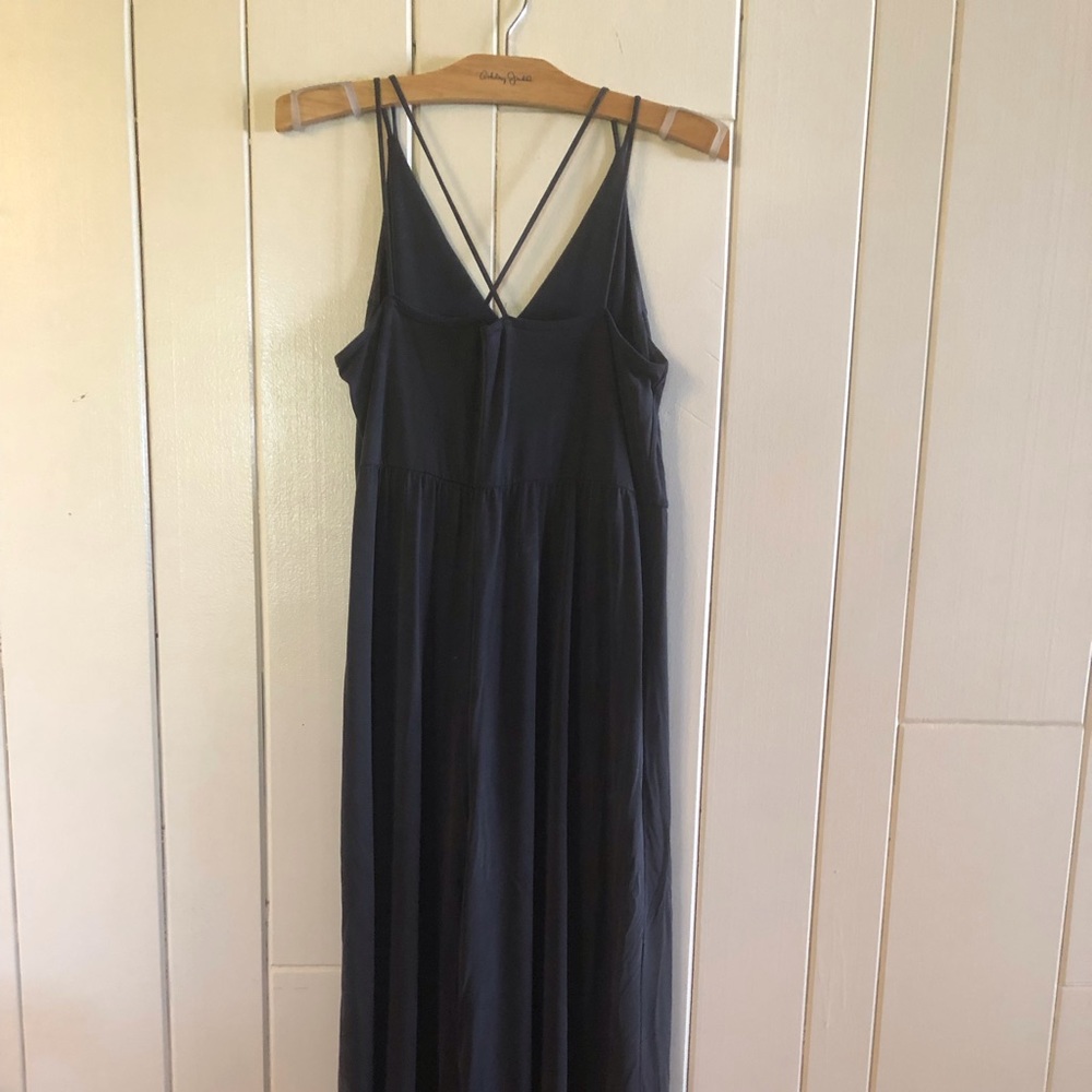 ^co^ navy spaghetti jumpsuit M